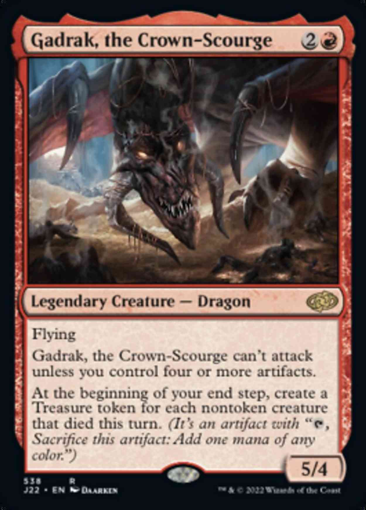 Gadrak, the Crown-Scourge magic card front
