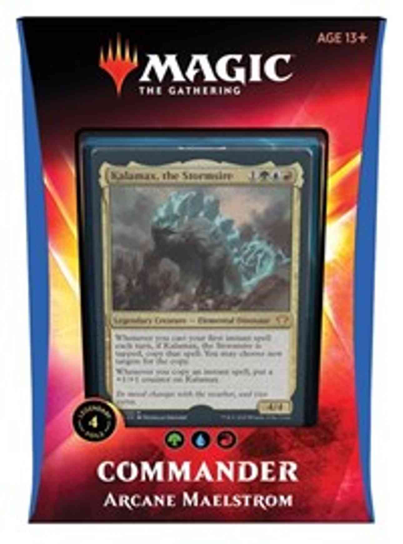 Commander 2020 Deck - Arcane Maelstrom magic card front