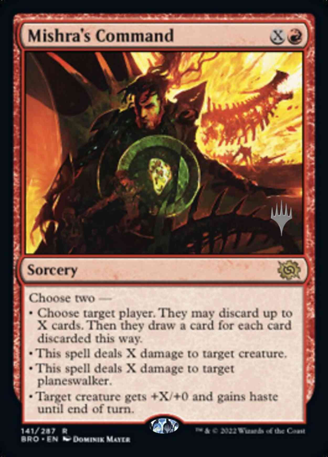 Mishra's Command magic card front