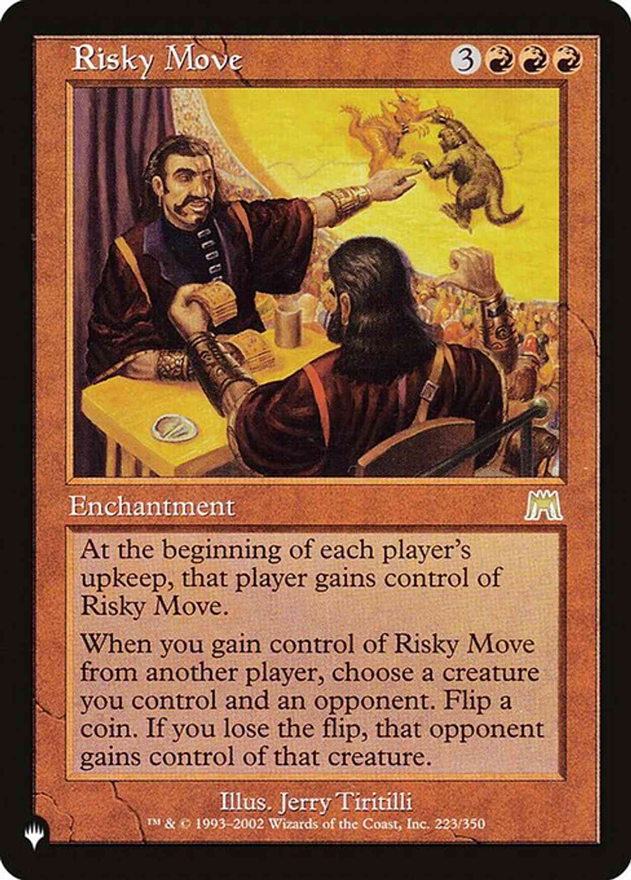 Risky Move magic card front