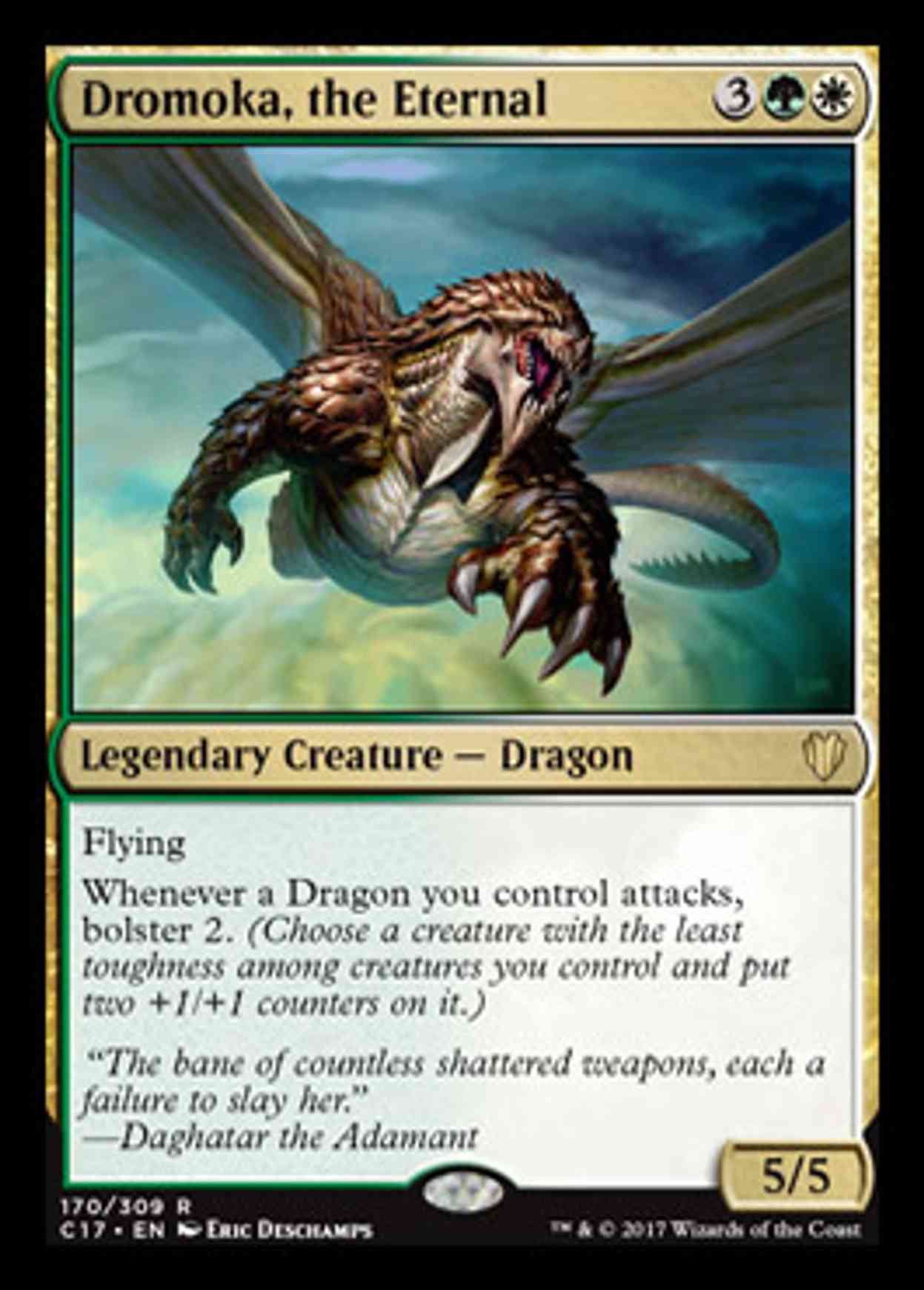 Dromoka, the Eternal magic card front