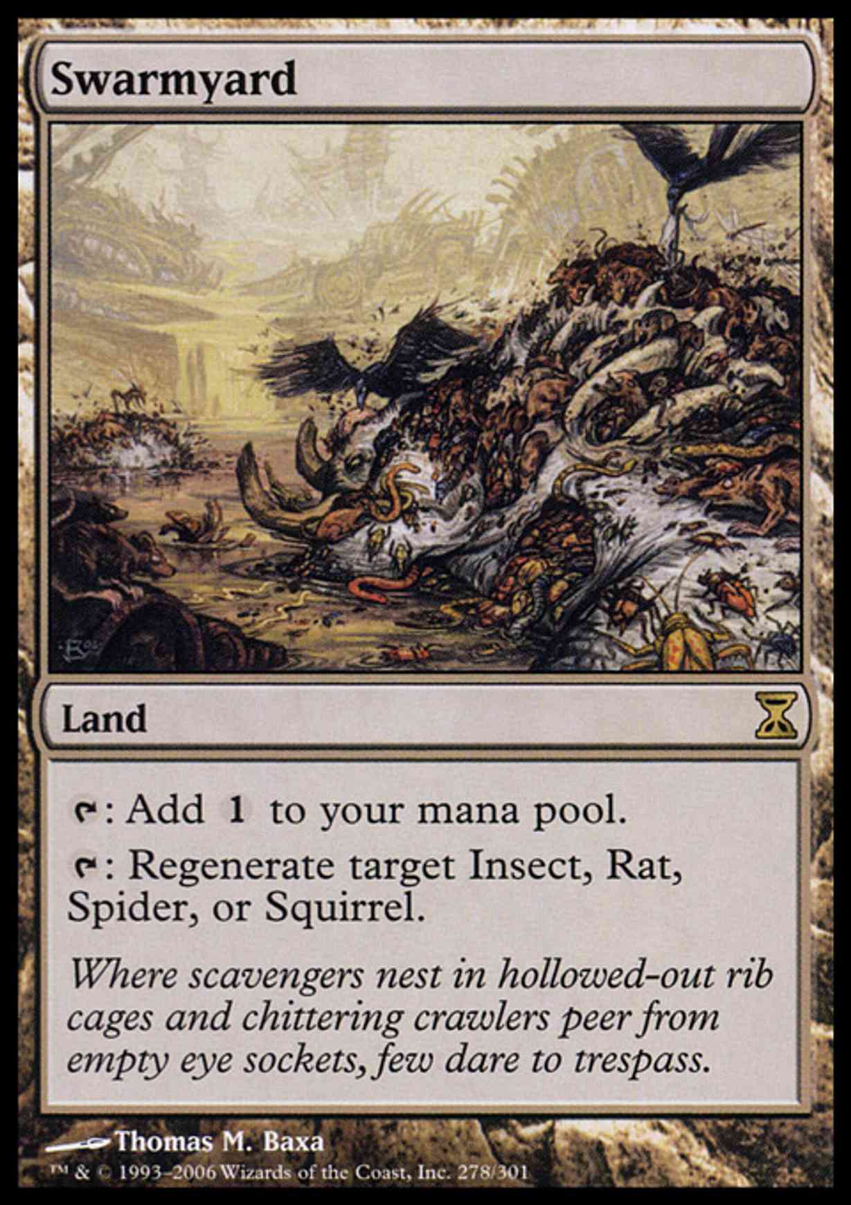 Swarmyard magic card front