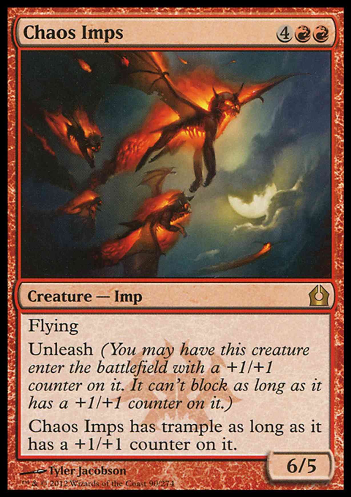 Chaos Imps magic card front