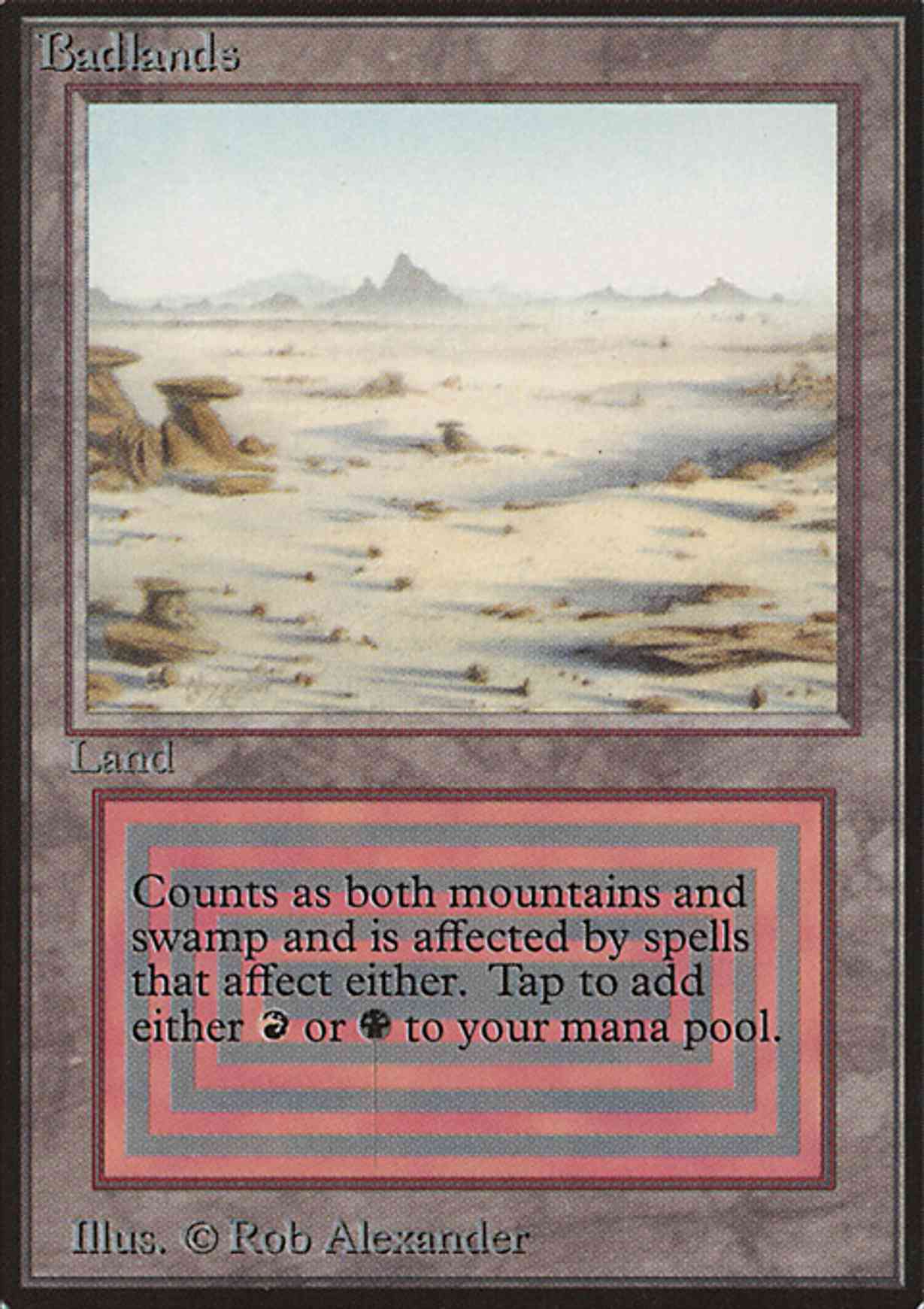 Badlands Price from mtg Limited Edition Beta