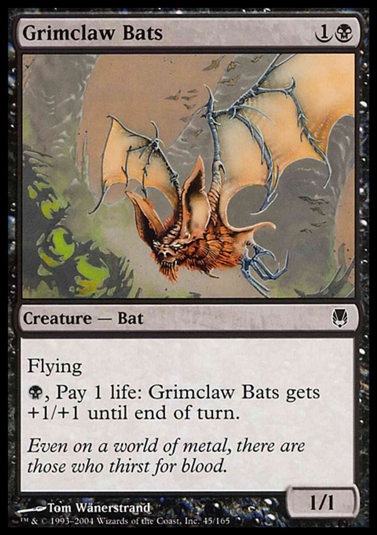 Grimclaw Bats magic card front