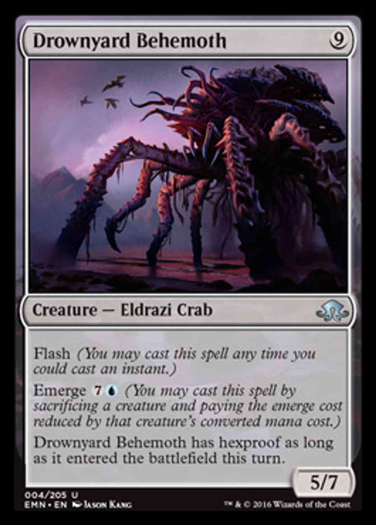 Drownyard Behemoth magic card front