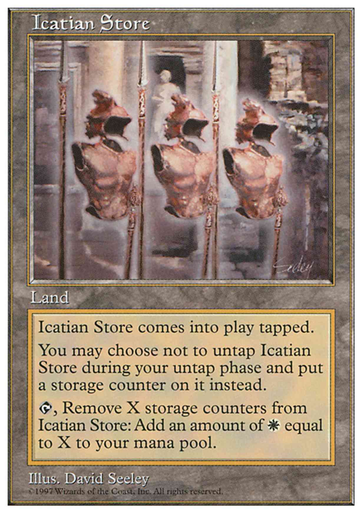 Icatian Store magic card front