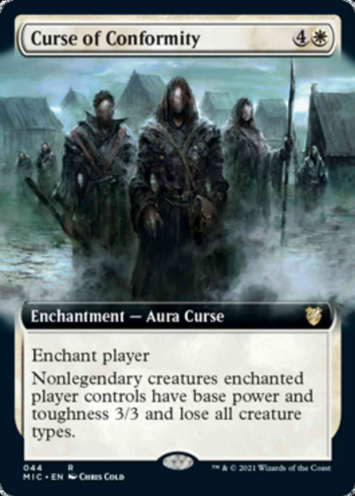 Curse of Conformity (Extended Art) magic card front