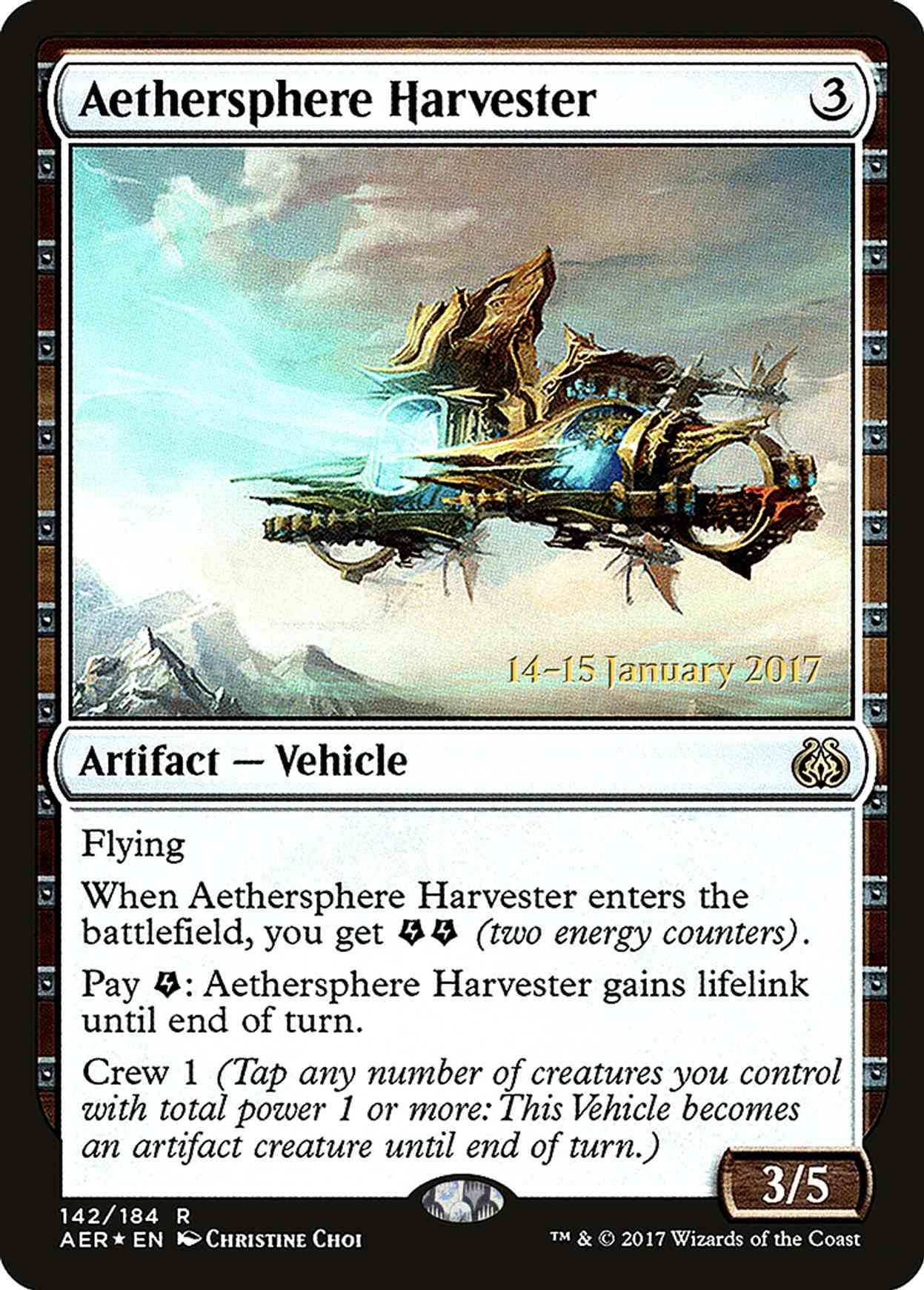 Aethersphere Harvester magic card front