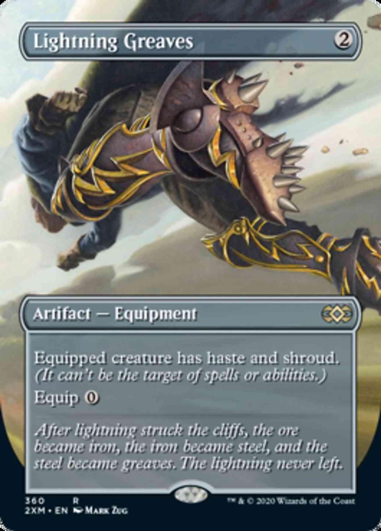 Lightning Greaves (Borderless) magic card front