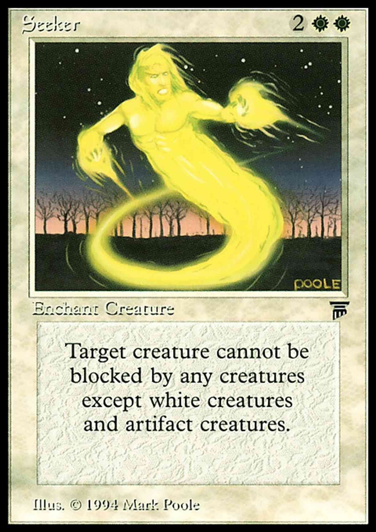 Seeker magic card front
