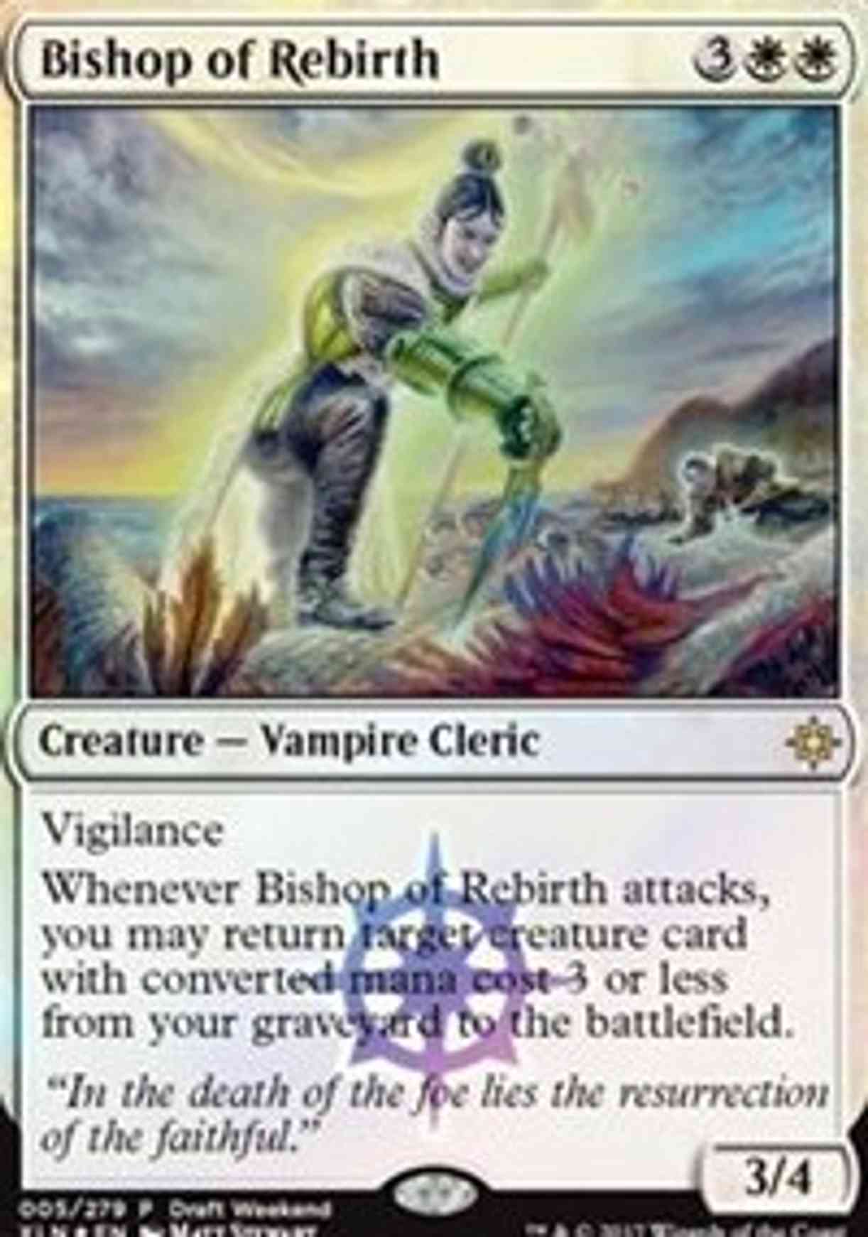 Bishop of Rebirth magic card front