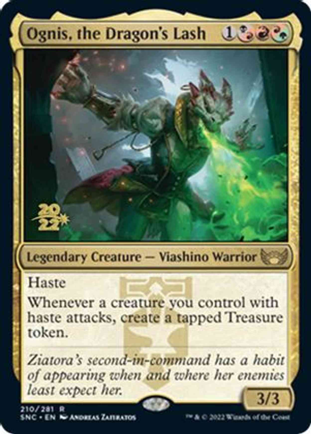 Ognis, the Dragon's Lash magic card front