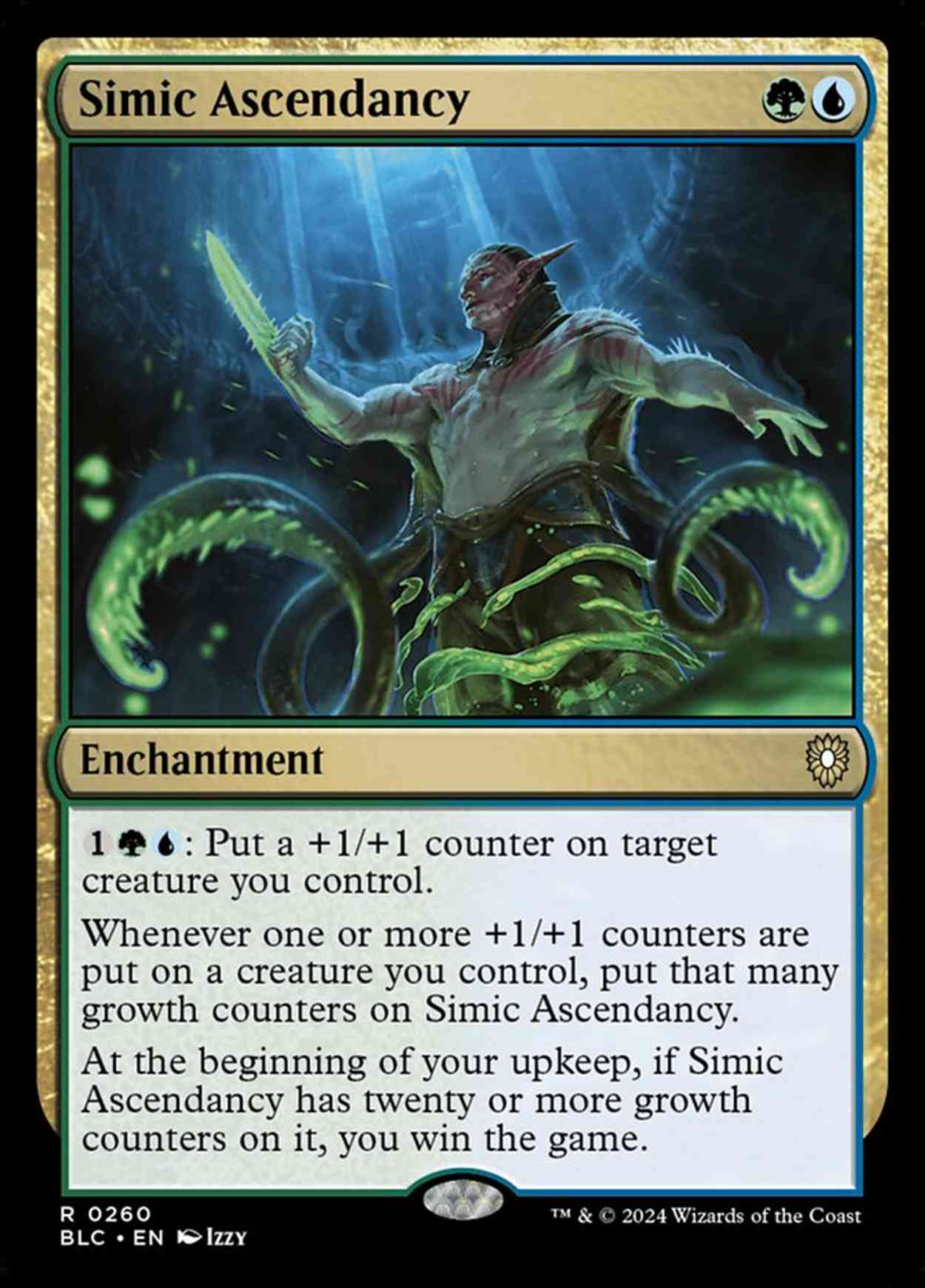 Simic Ascendancy magic card front