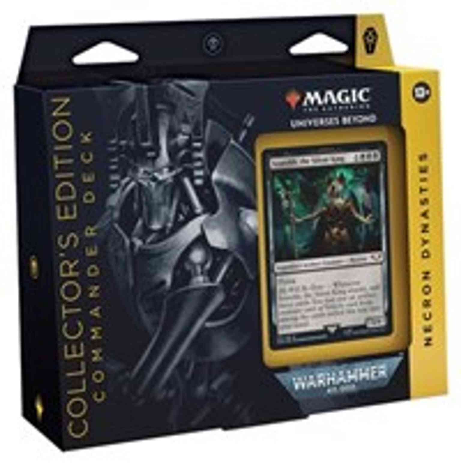 Universes Beyond: Warhammer 40,000 - Necron Dynasties Commander Deck (Collector's Edition) magic card front