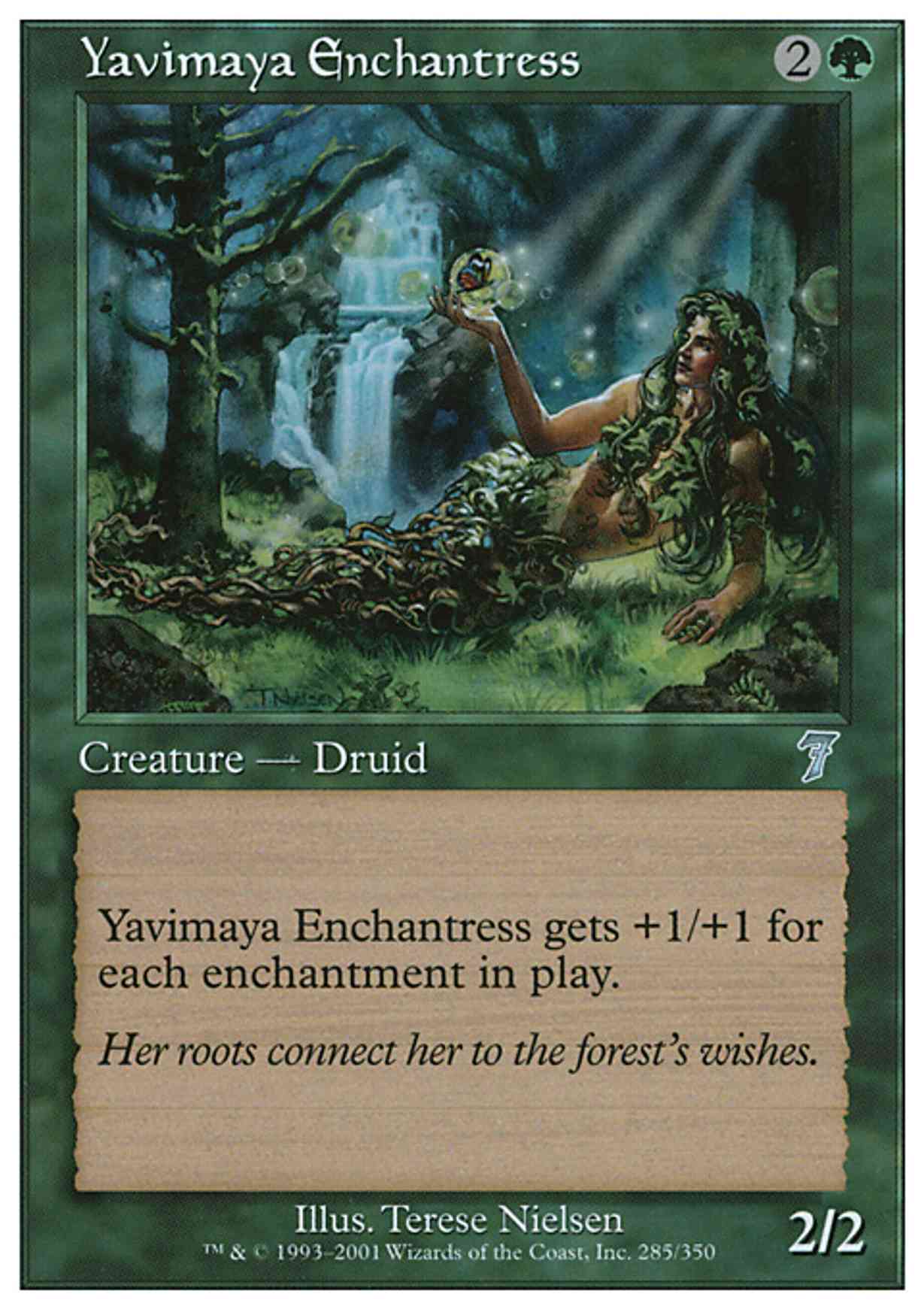 Yavimaya Enchantress magic card front