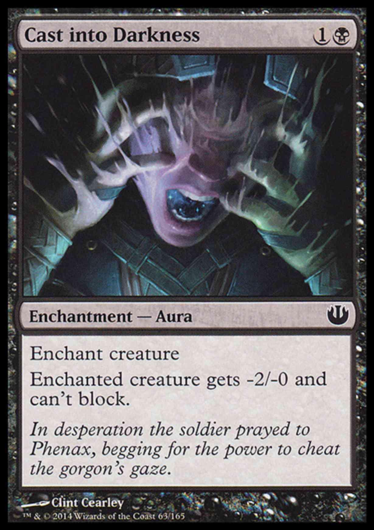 Cast into Darkness magic card front