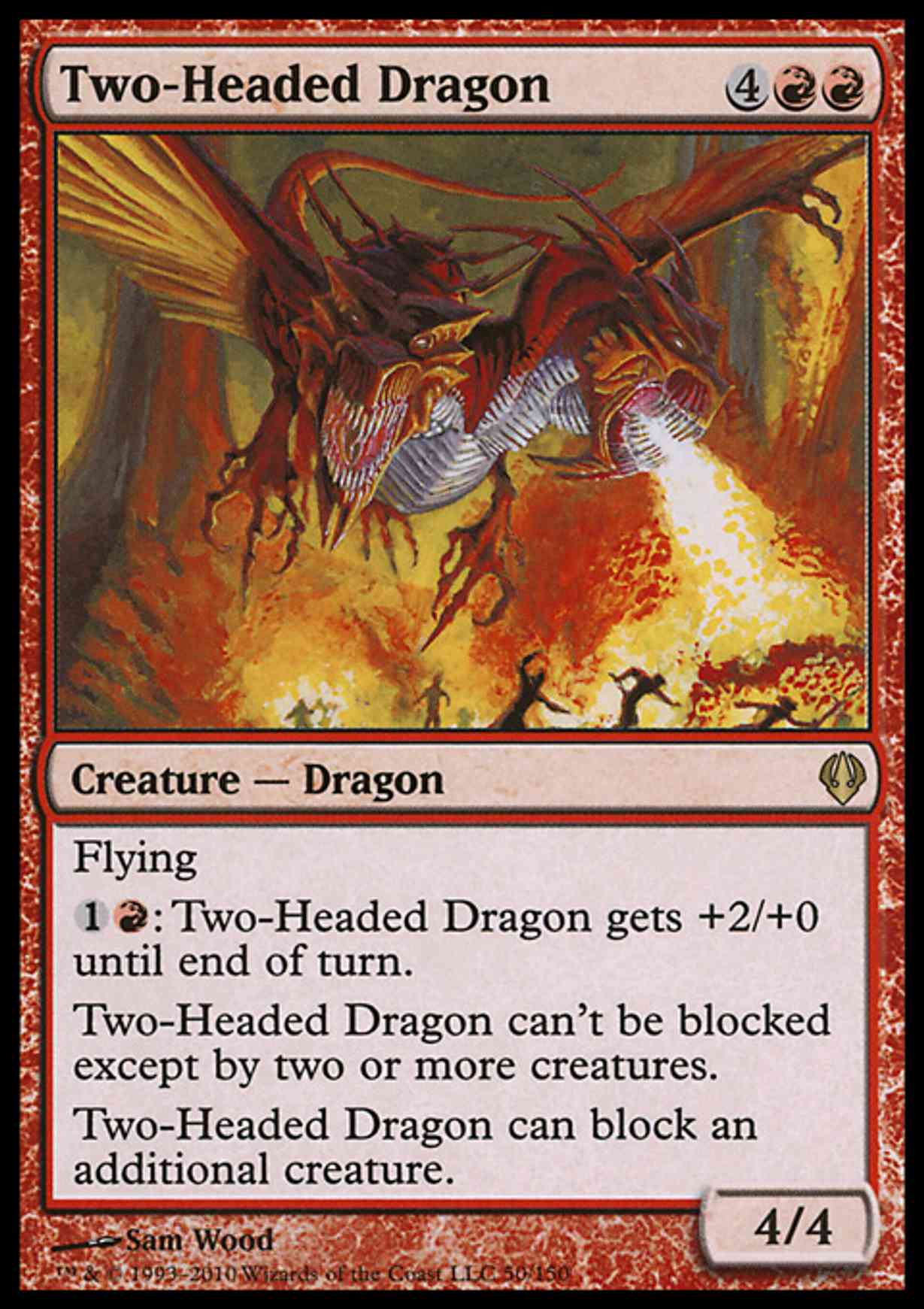 Two-Headed Dragon magic card front
