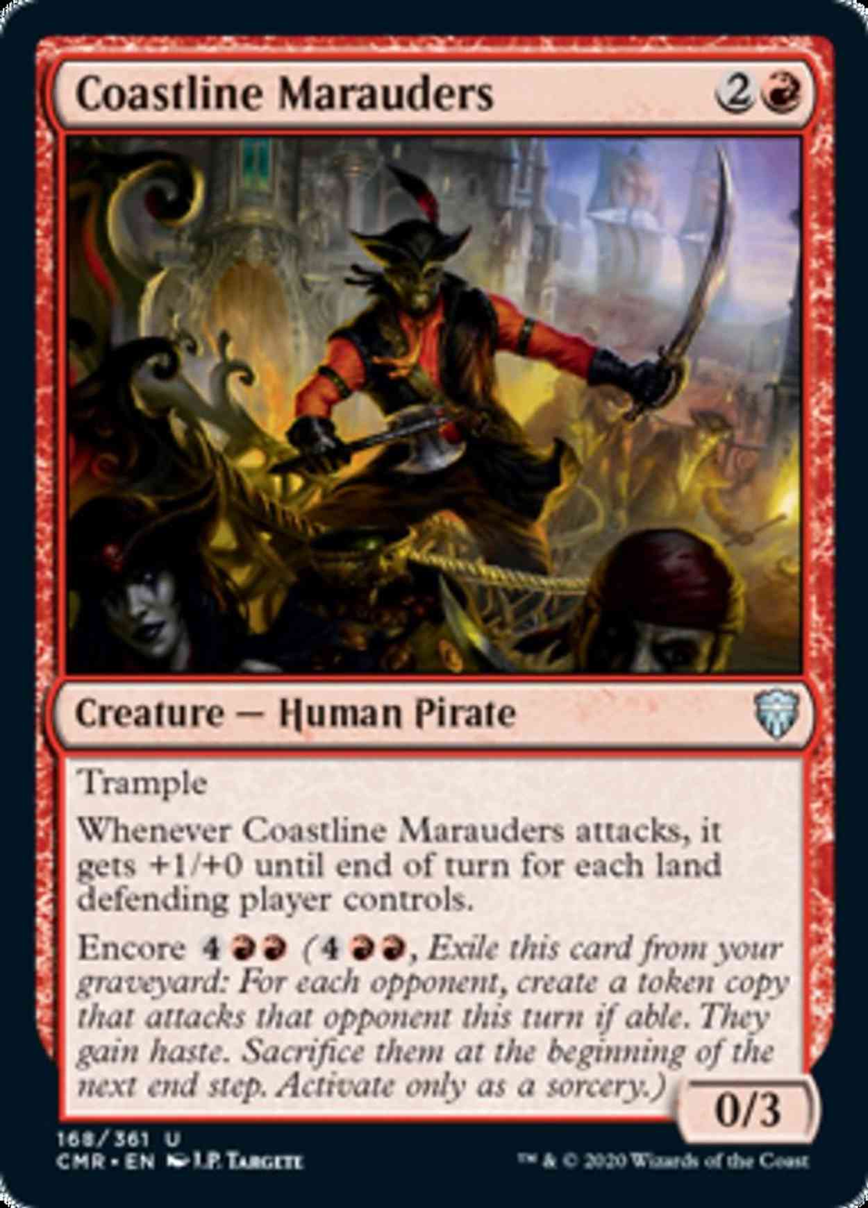 Coastline Marauders magic card front