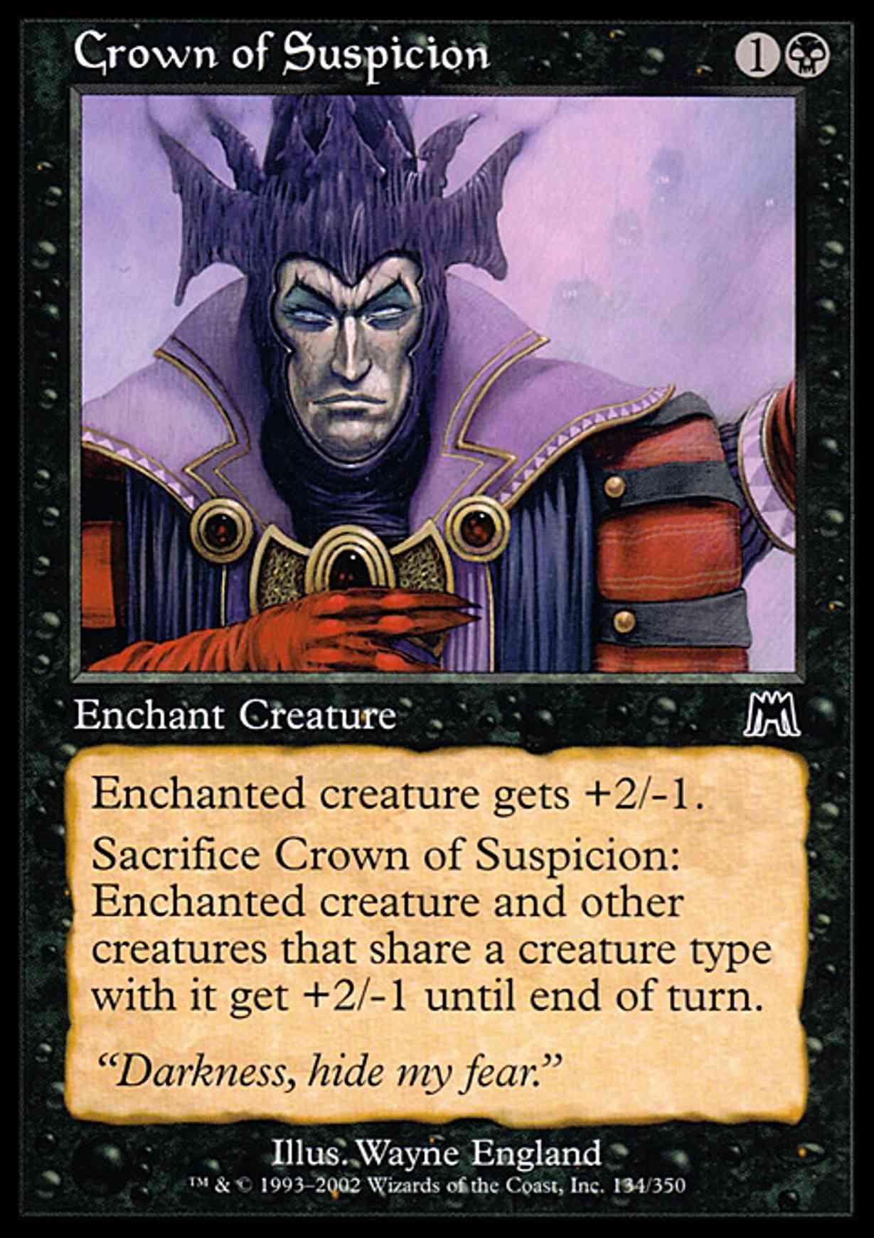 Crown of Suspicion magic card front