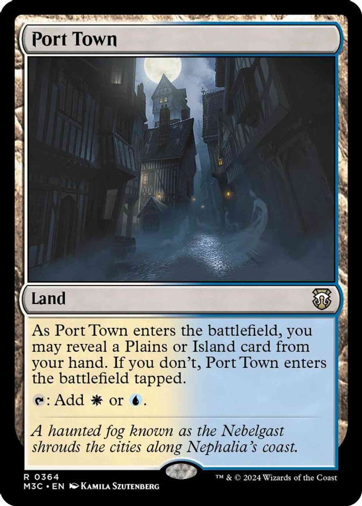 Port Town (Ripple Foil) magic card front