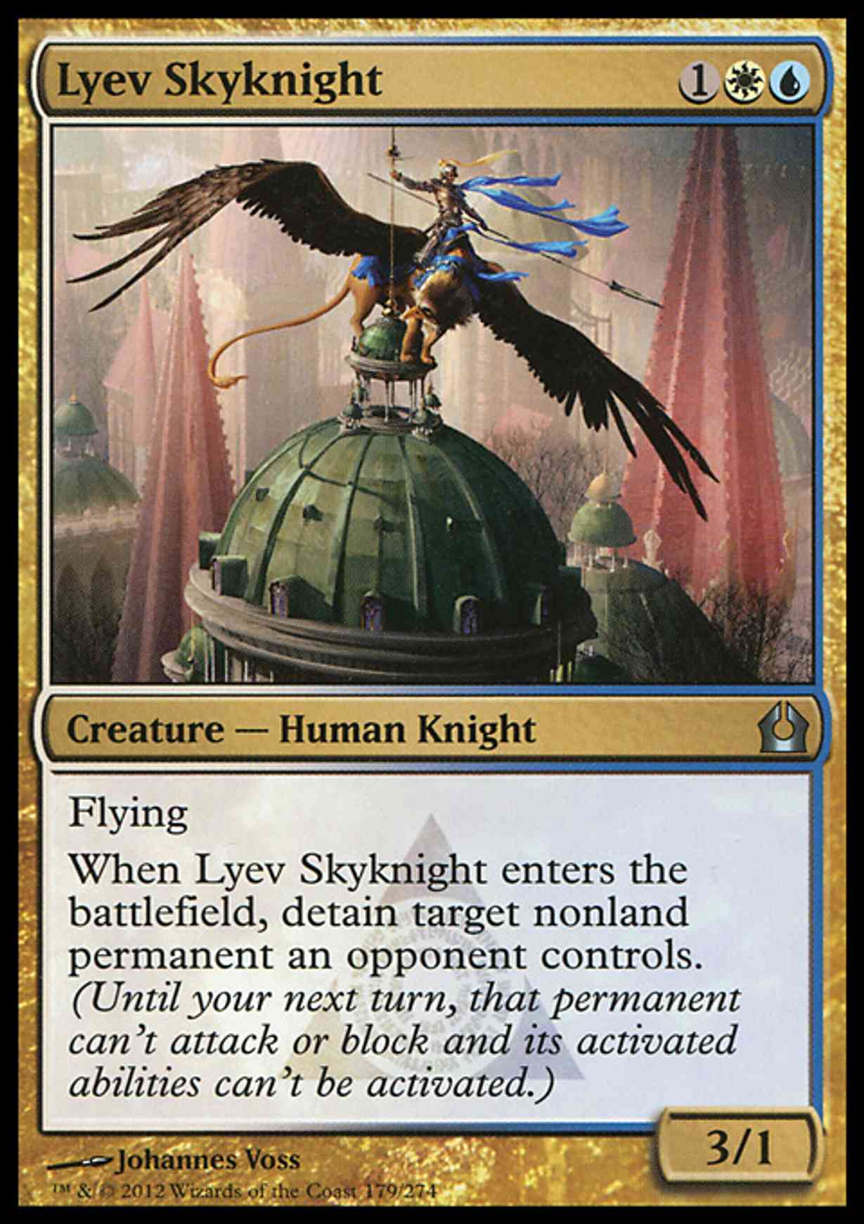Lyev Skyknight magic card front