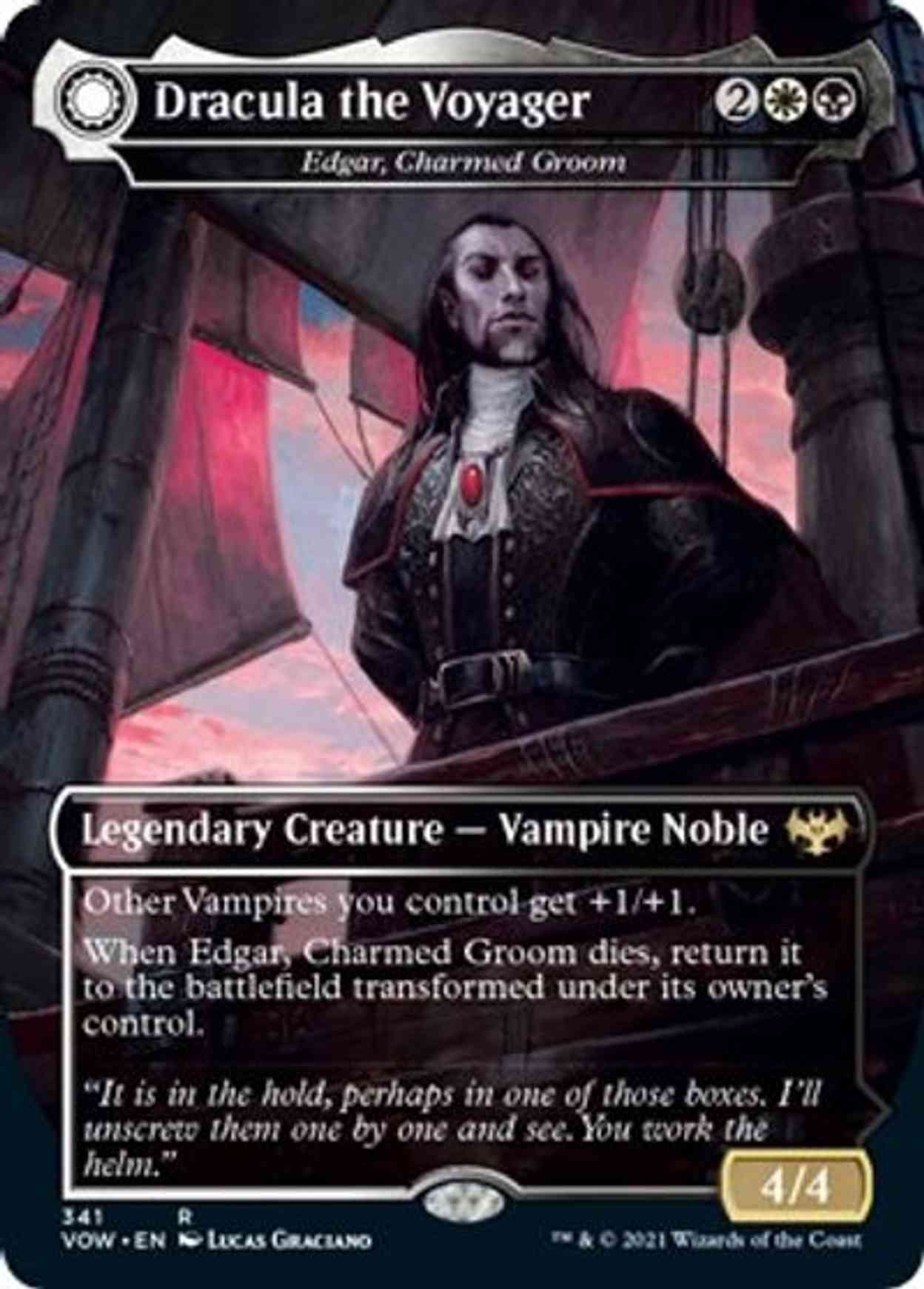 Dracula the Voyager - Edgar, Charmed Groom magic card front
