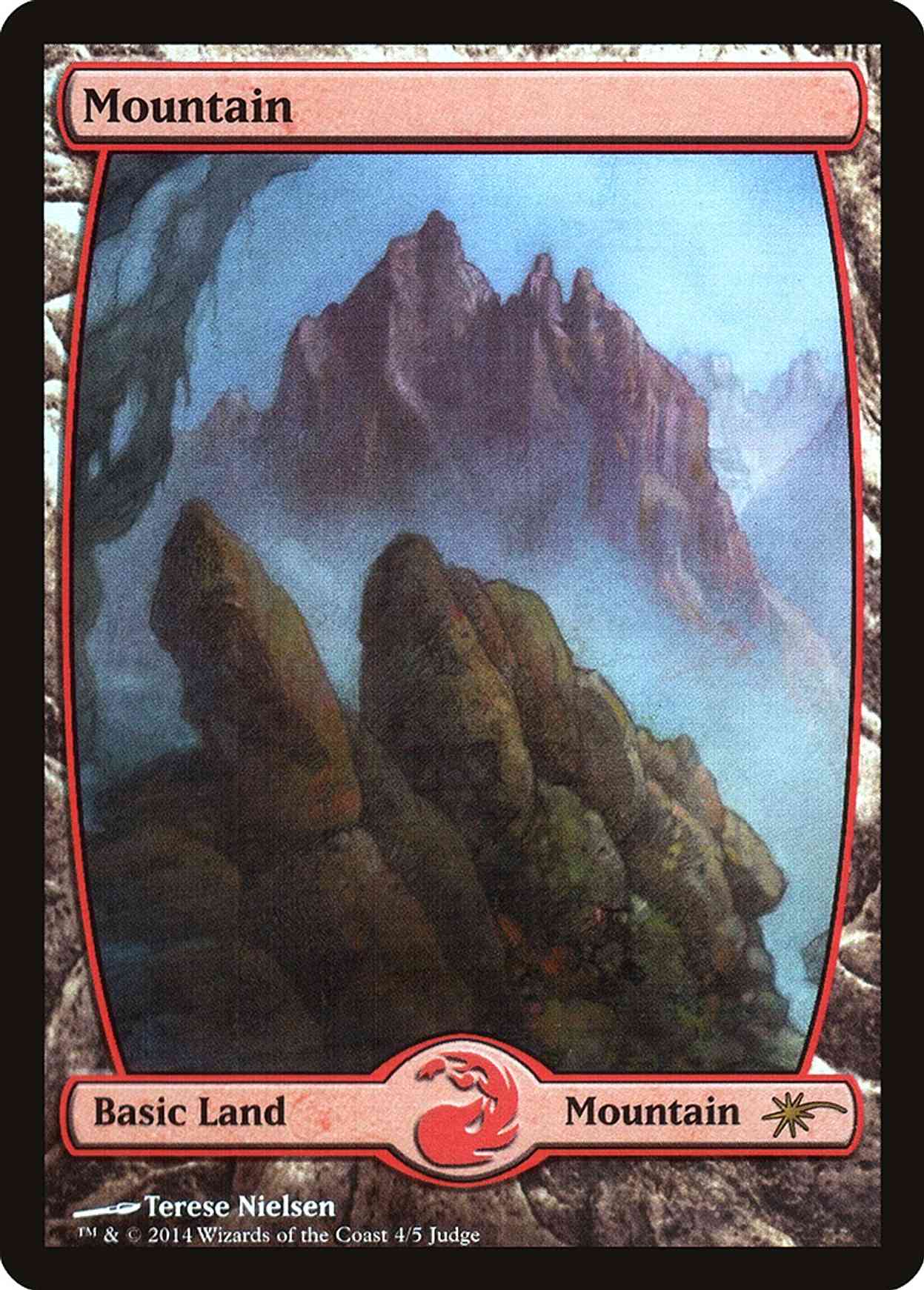 Mountain - Full Art magic card front