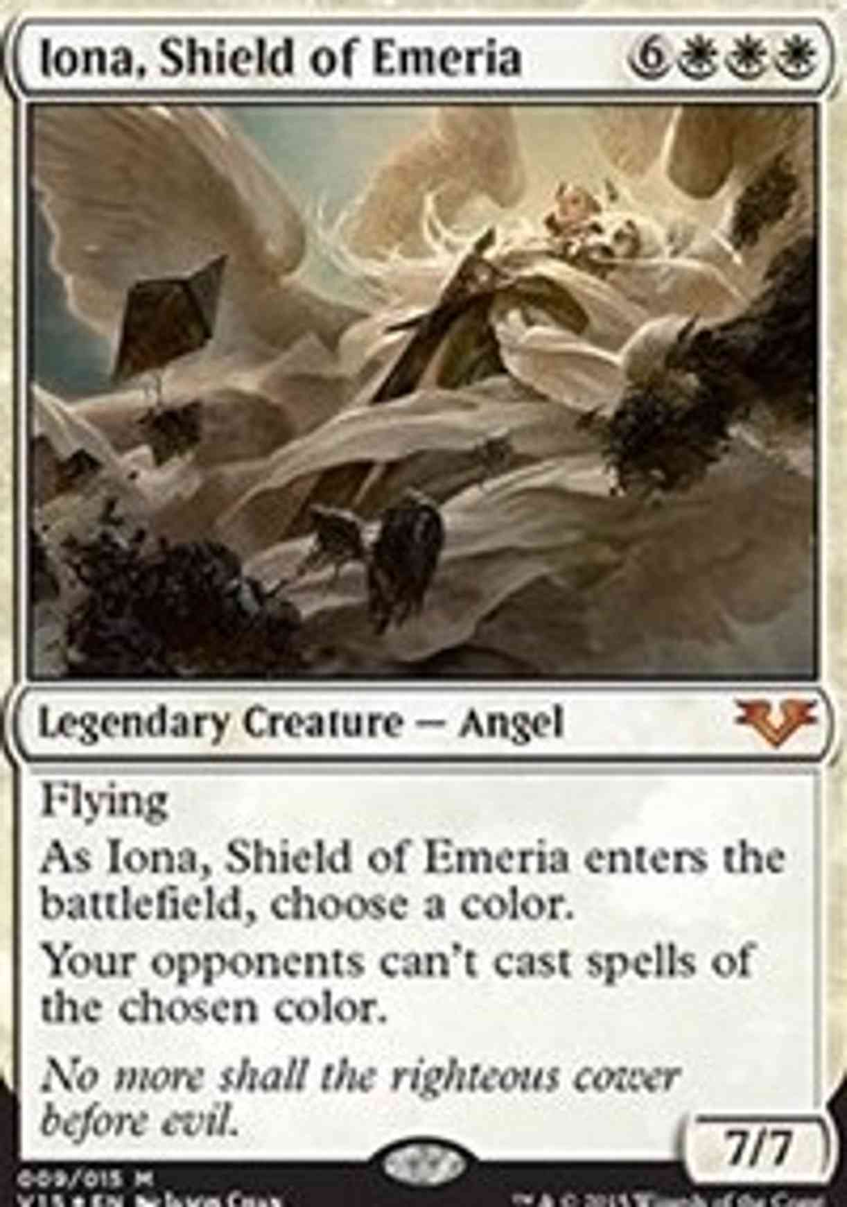 Iona, Shield of Emeria magic card front