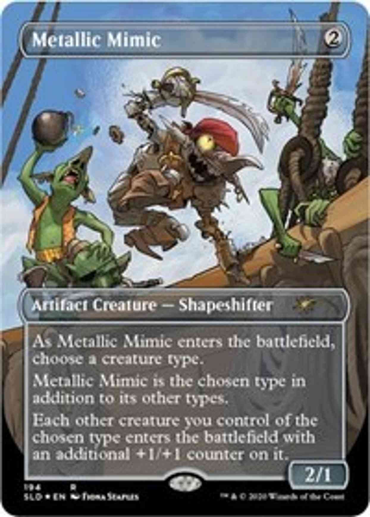 Metallic Mimic magic card front