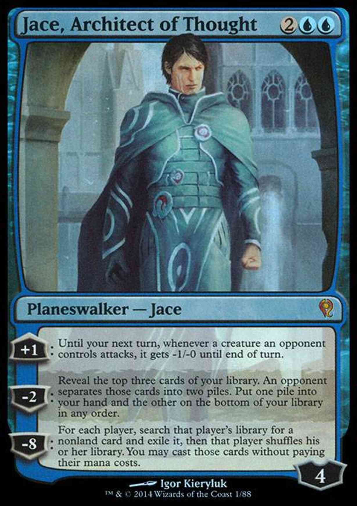 Jace, Architect of Thought magic card front