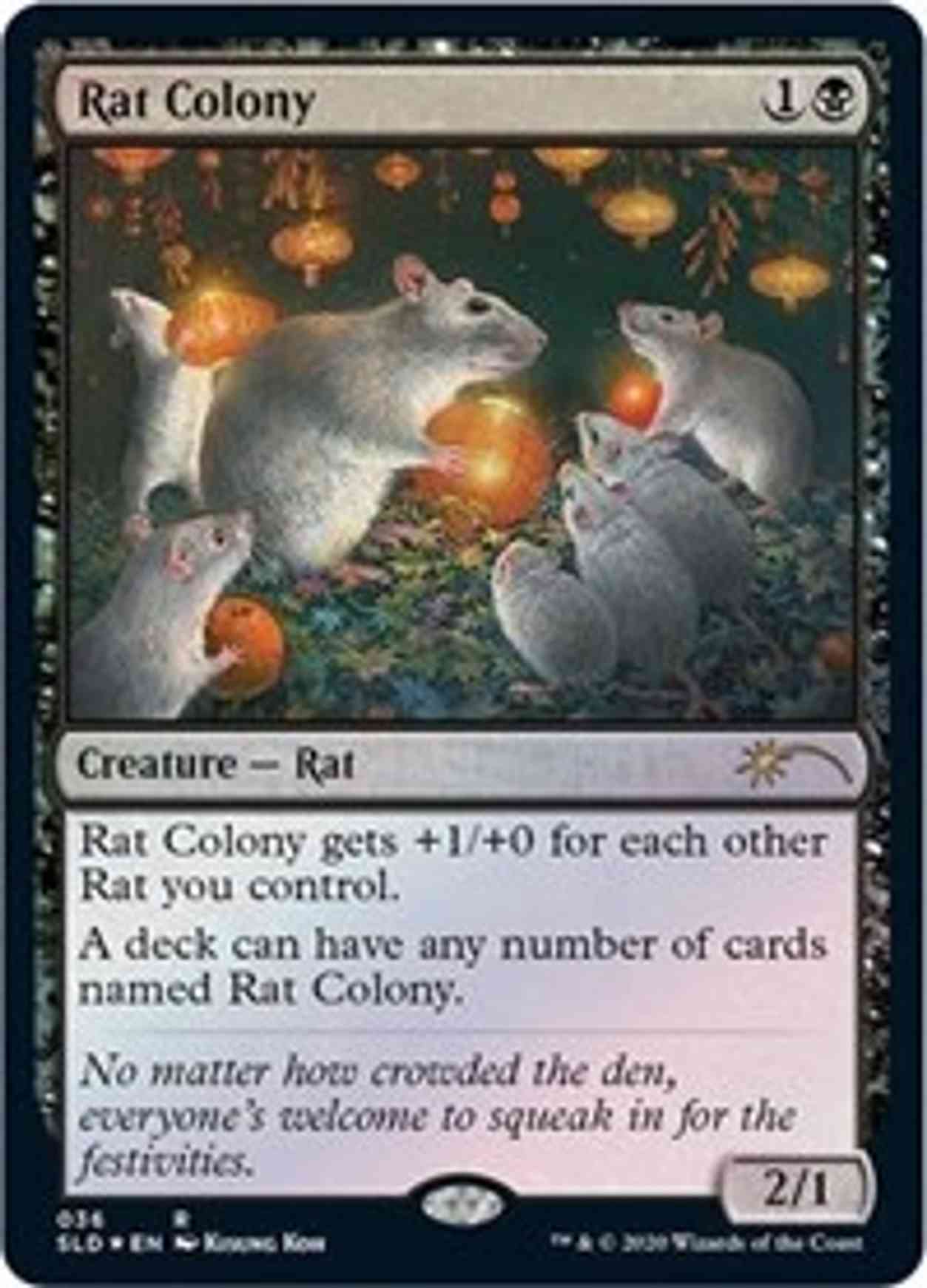Rat Colony magic card front