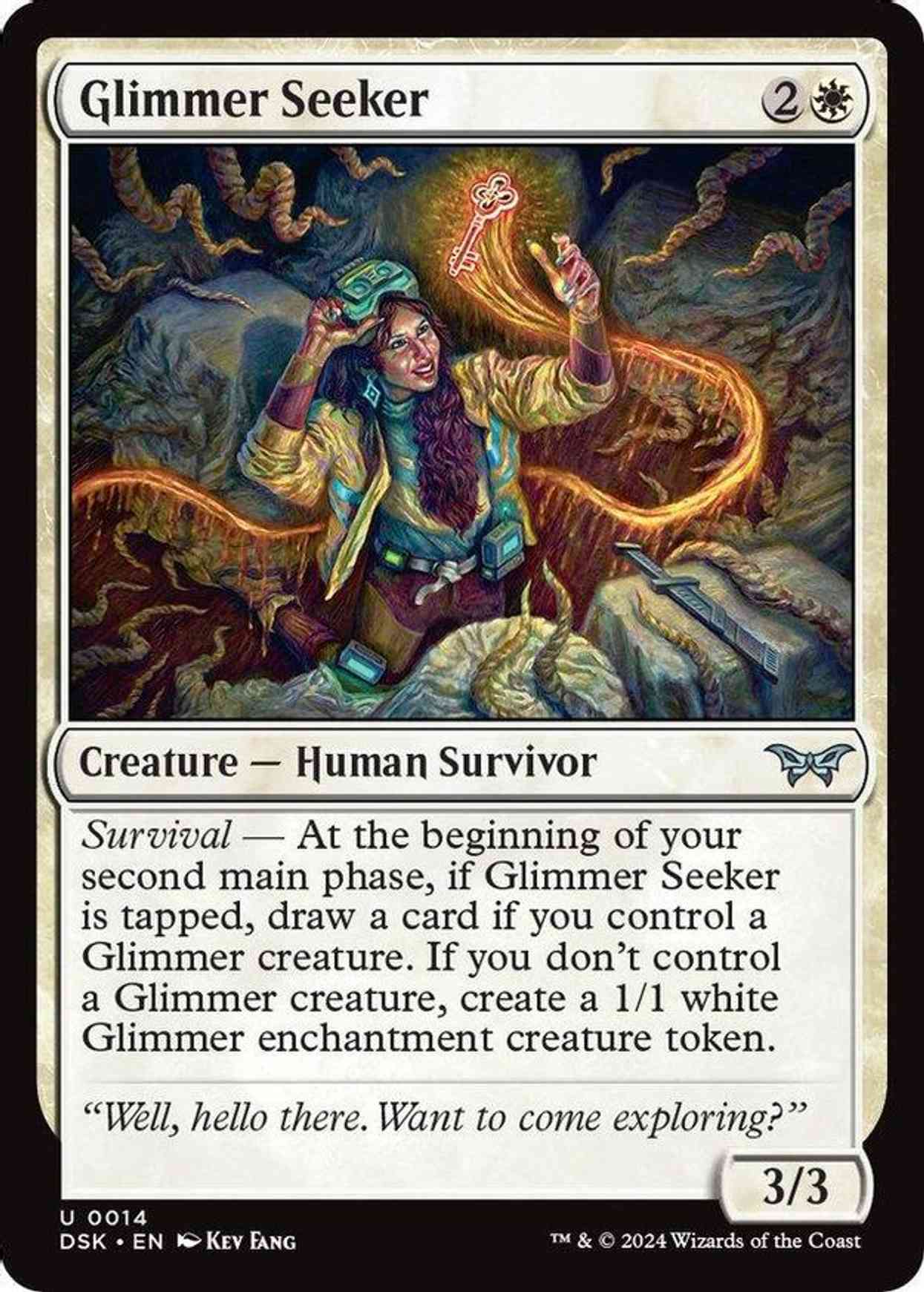 Glimmer Seeker magic card front