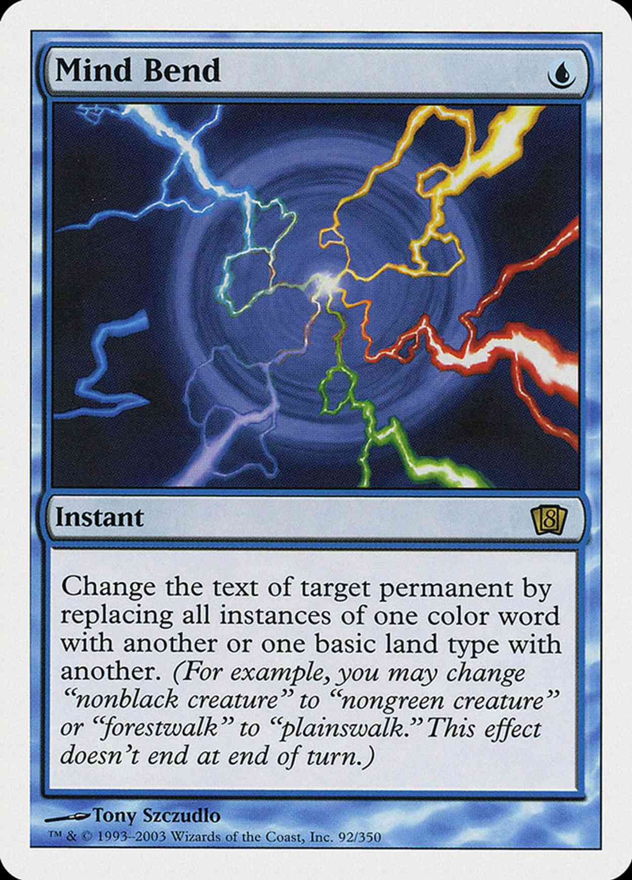 Mind Bend (8th Edition) magic card front
