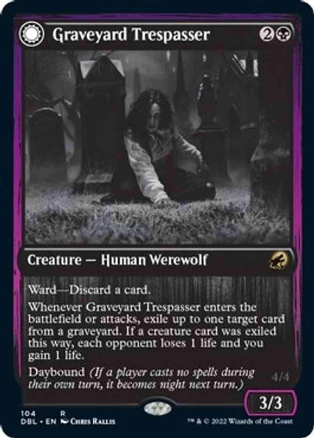 Graveyard Trespasser magic card front