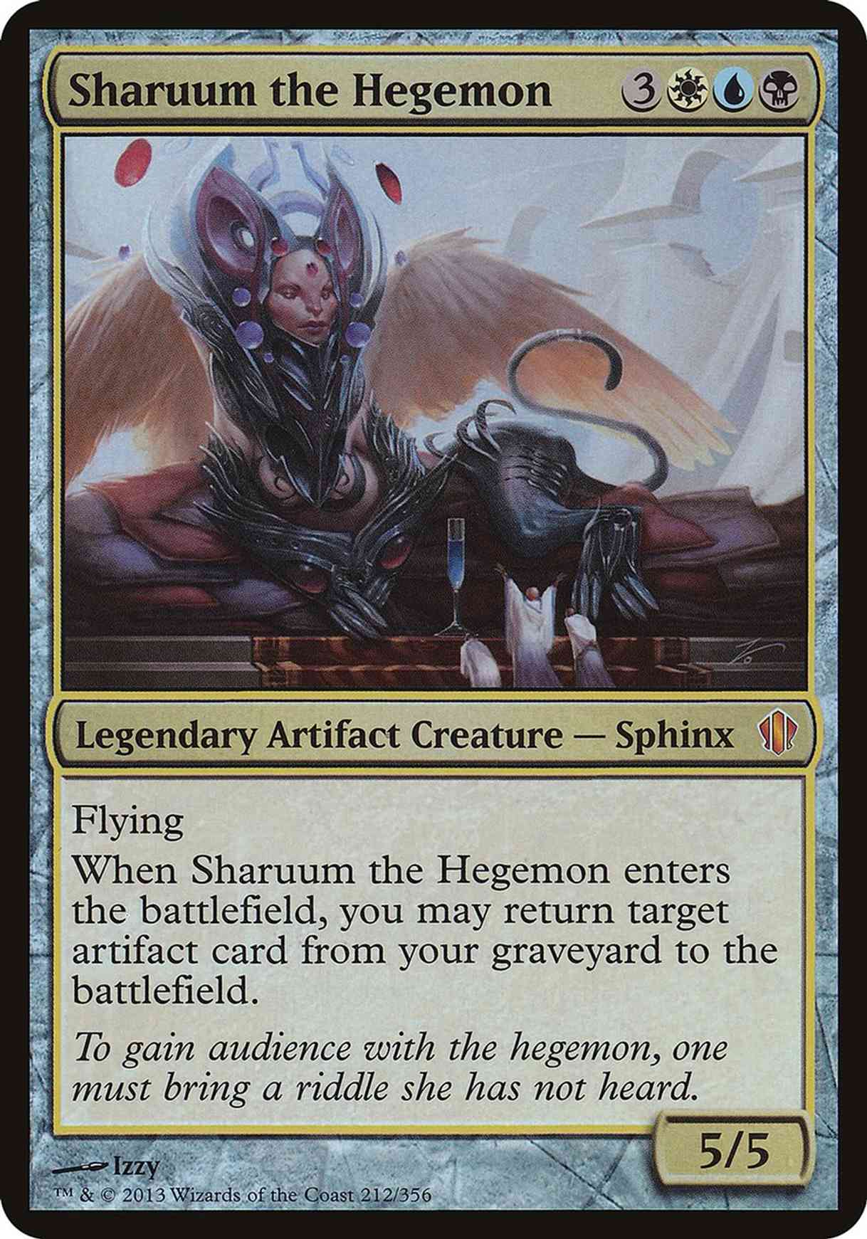Sharuum the Hegemon (Commander 2013) magic card front
