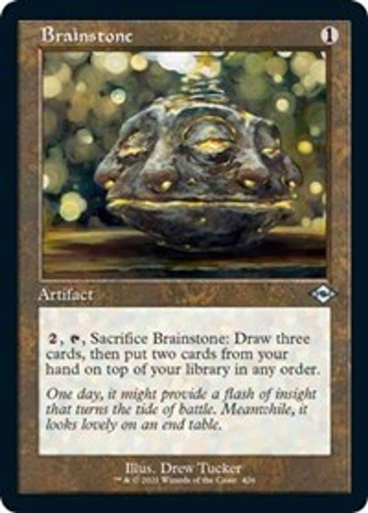 Brainstone (Retro Frame) magic card front
