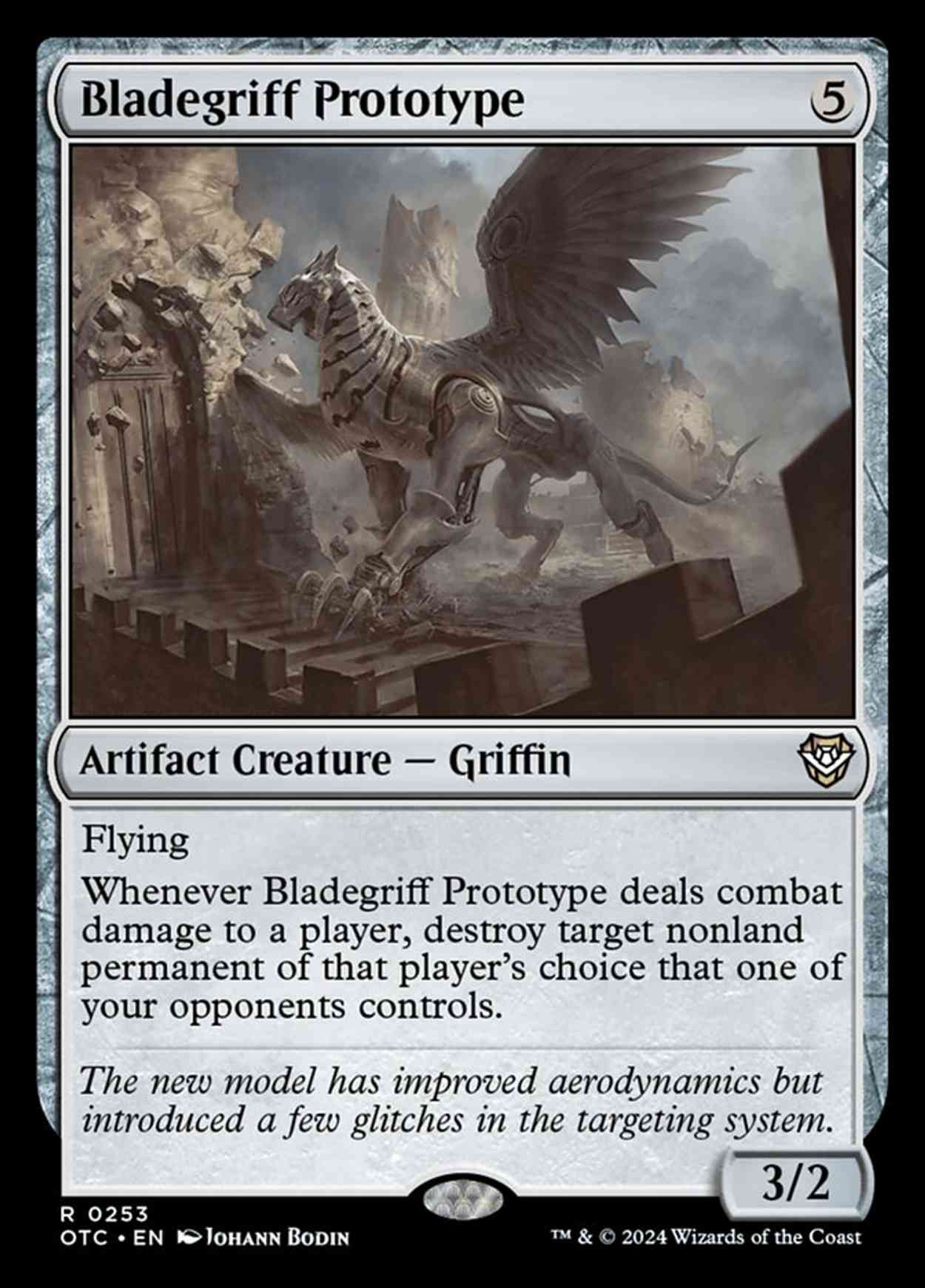 Bladegriff Prototype magic card front