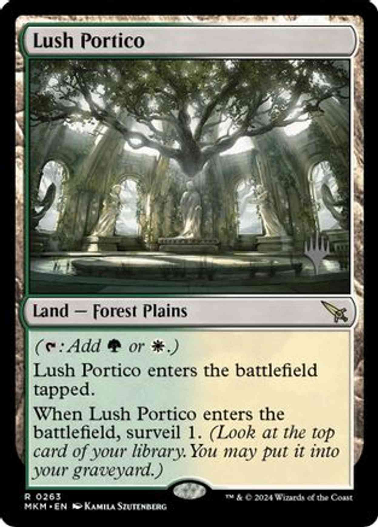 Lush Portico magic card front