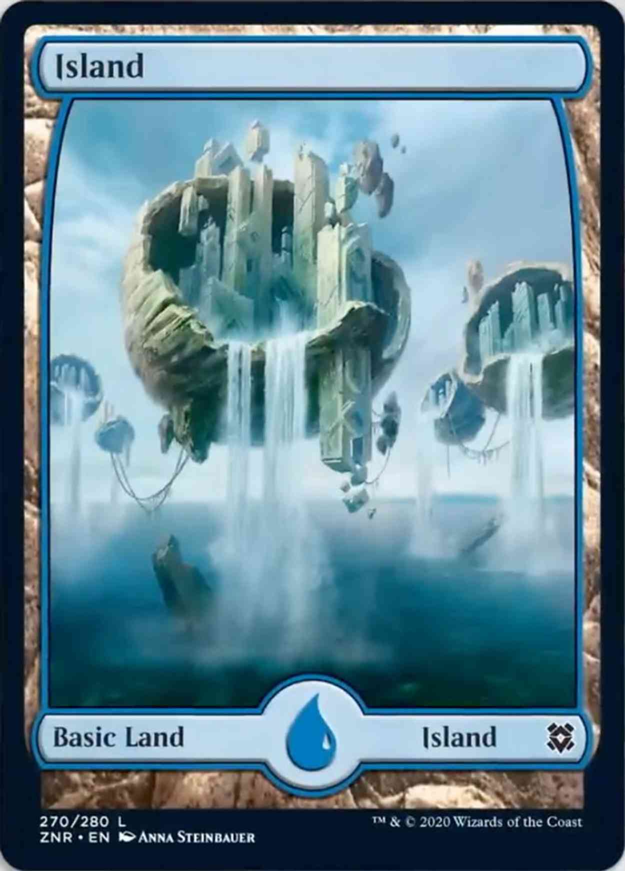 Island (270) - Full Art magic card front
