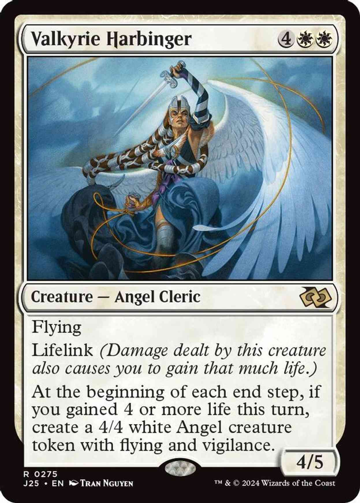 Valkyrie Harbinger magic card front