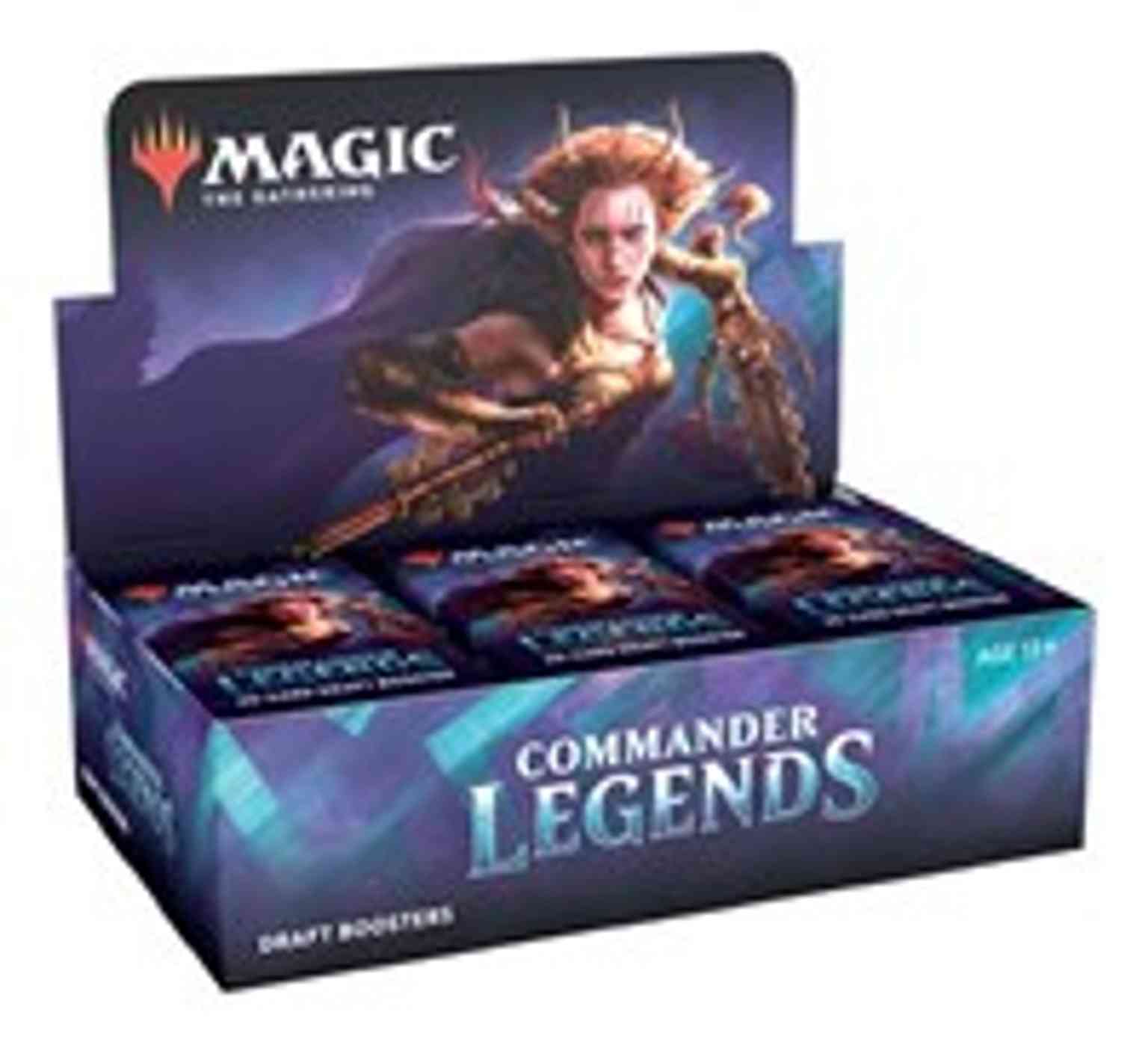 Commander Legends - Draft Booster Box magic card front