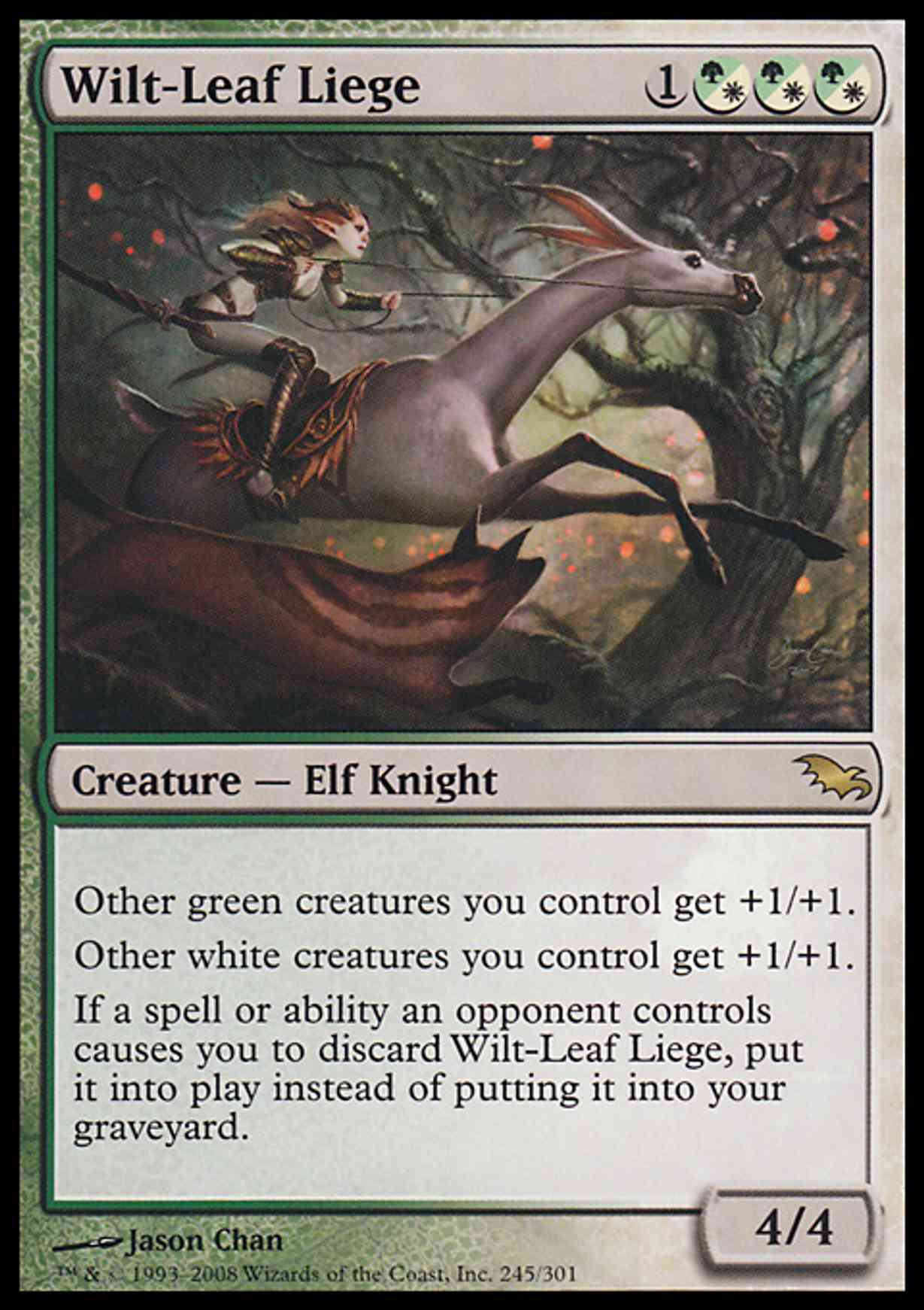 Wilt-Leaf Liege magic card front