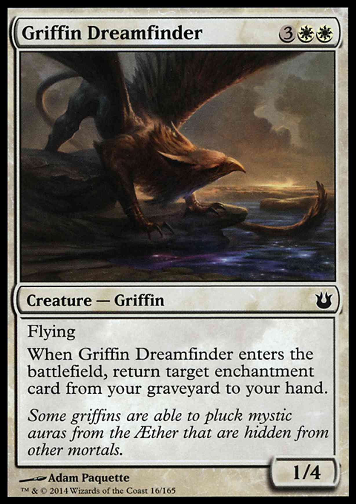 Griffin Dreamfinder magic card front