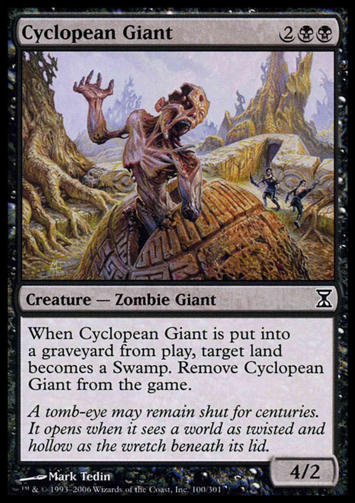 Cyclopean Giant magic card front