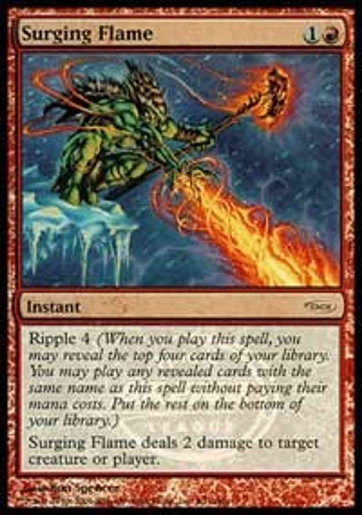 Surging Flame magic card front