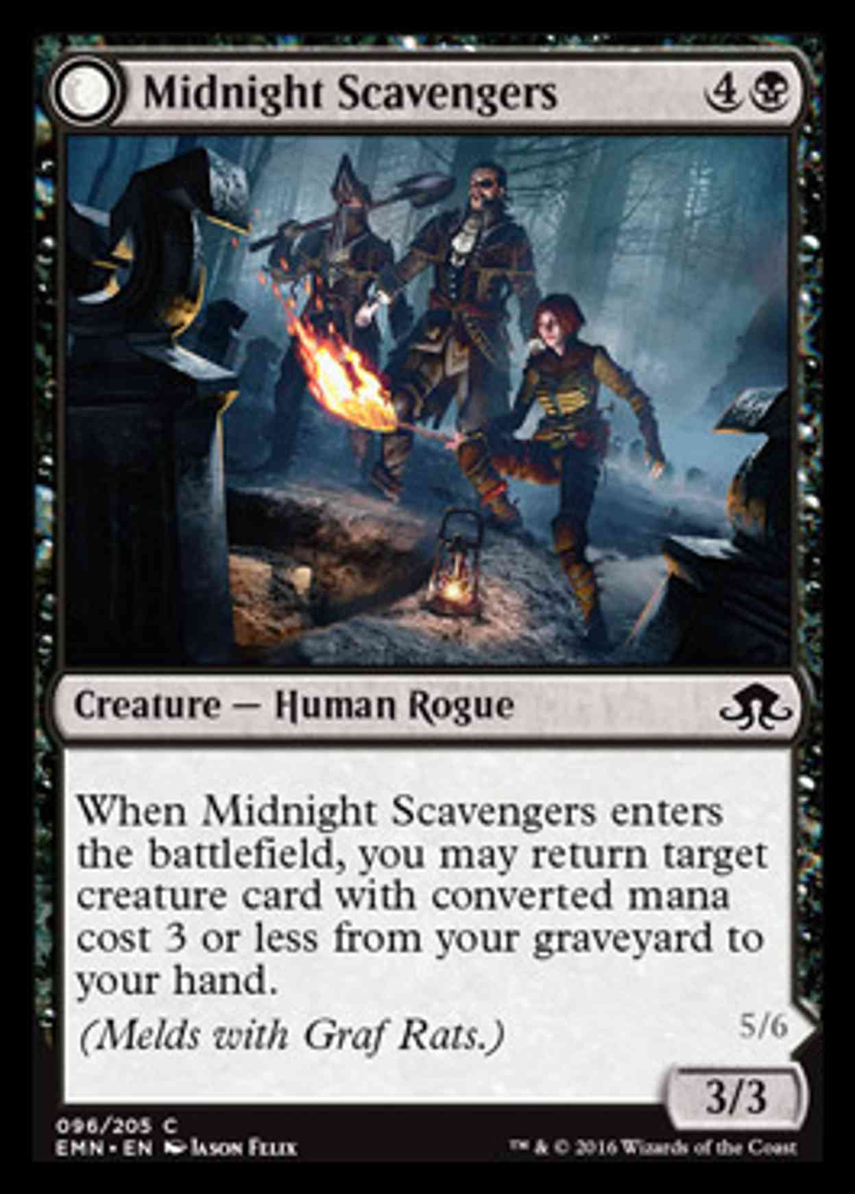 Midnight Scavengers magic card front