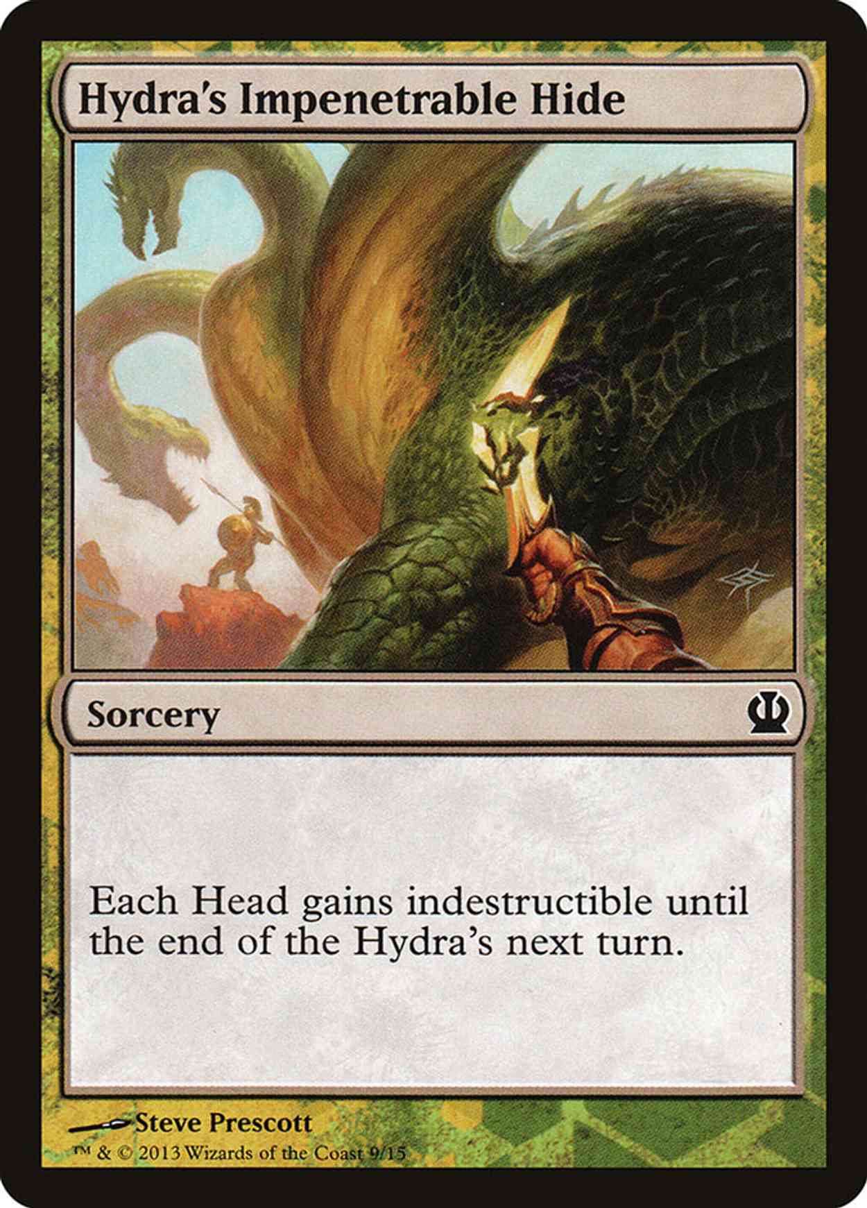 Hydra's Impenetrable Hide magic card front
