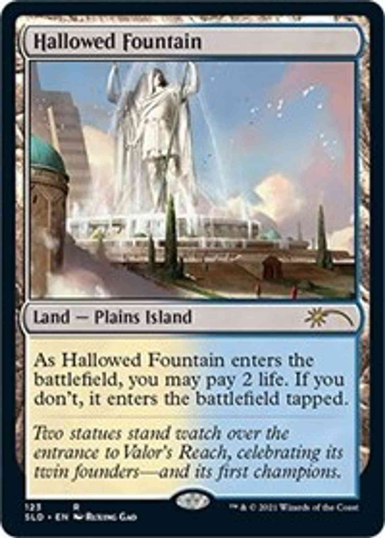 Hallowed Fountain magic card front