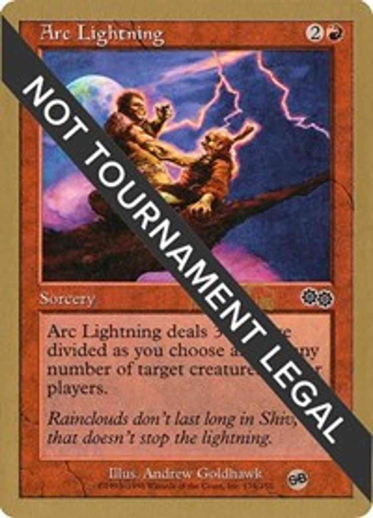 Arc Lightning - 1999 Mark Le Pine (USG) magic card front